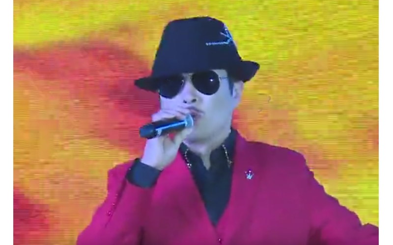 旭派電池2016年代理商大會劉德華模仿秀